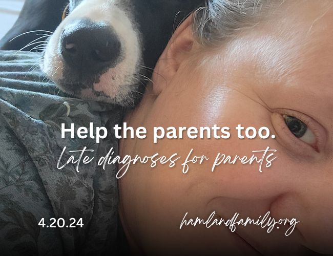 Help the parents too.