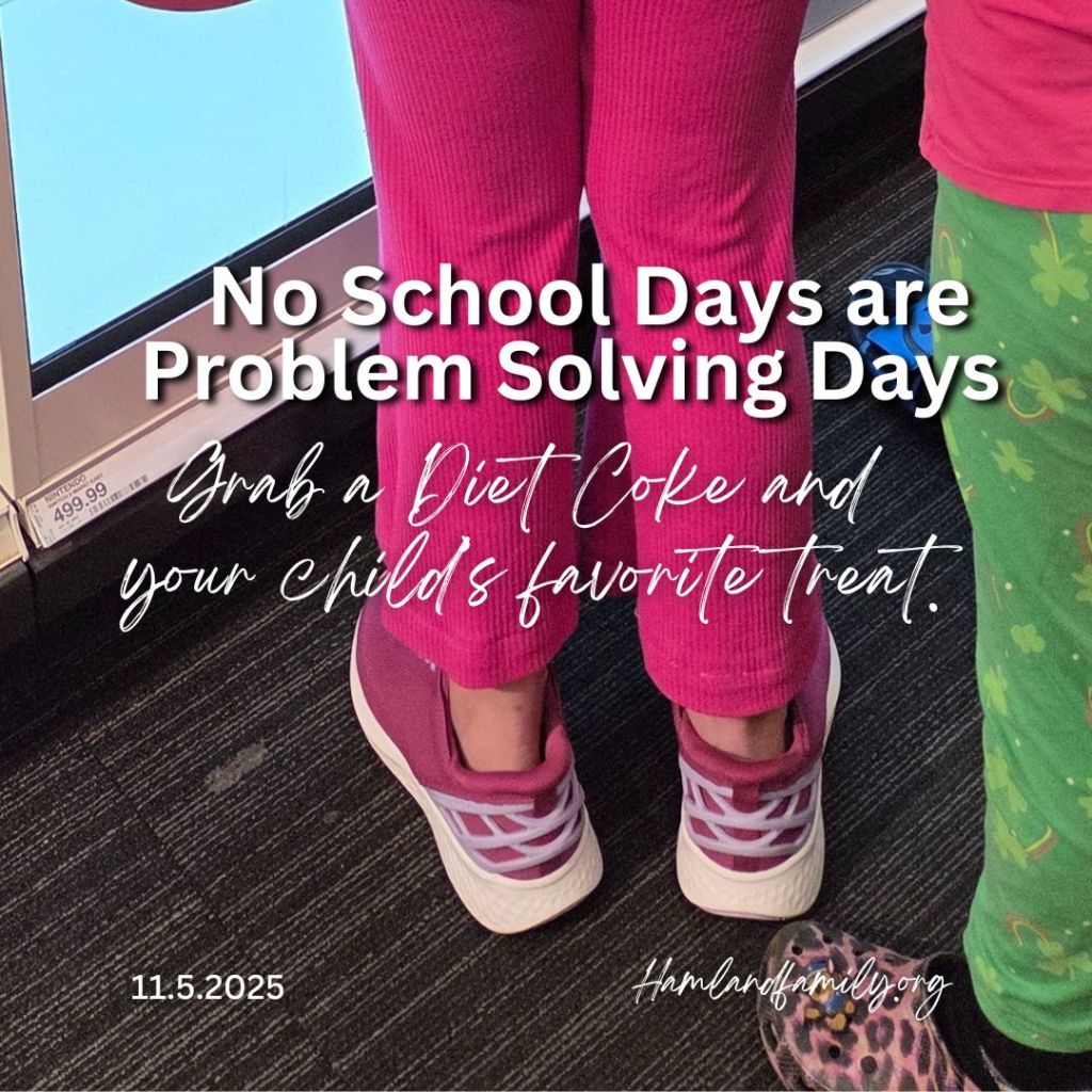 No School Days are Problem Solving Days
